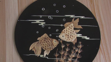 58秒丨秸桿變身藝術(shù)品,麥秸畫非遺傳承人帶您一睹為快