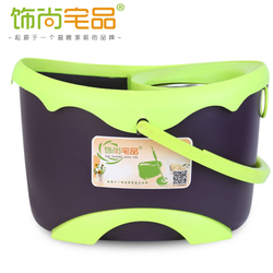 雙驅(qū)動(dòng)手壓旋轉(zhuǎn)拖把桶 清潔神器，帥到?jīng)]朋友